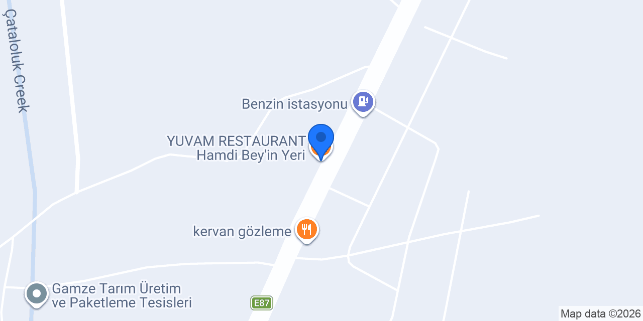 YUVAM RESTAURANT Hamdi Bey’in Yeri konumu