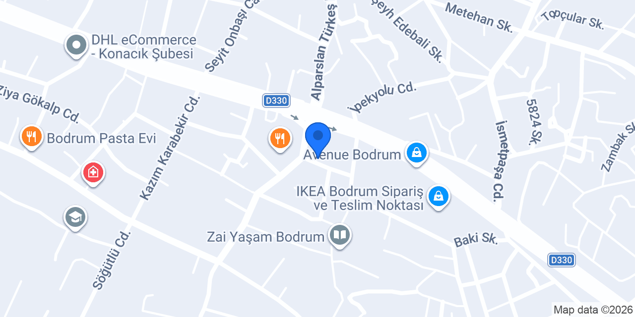 Kısmet Lokantası konumu