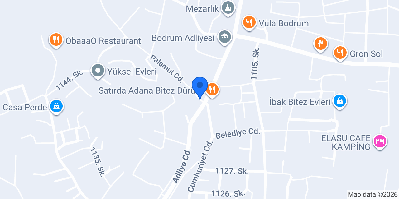 Bodrum 11. Noterliği konumu