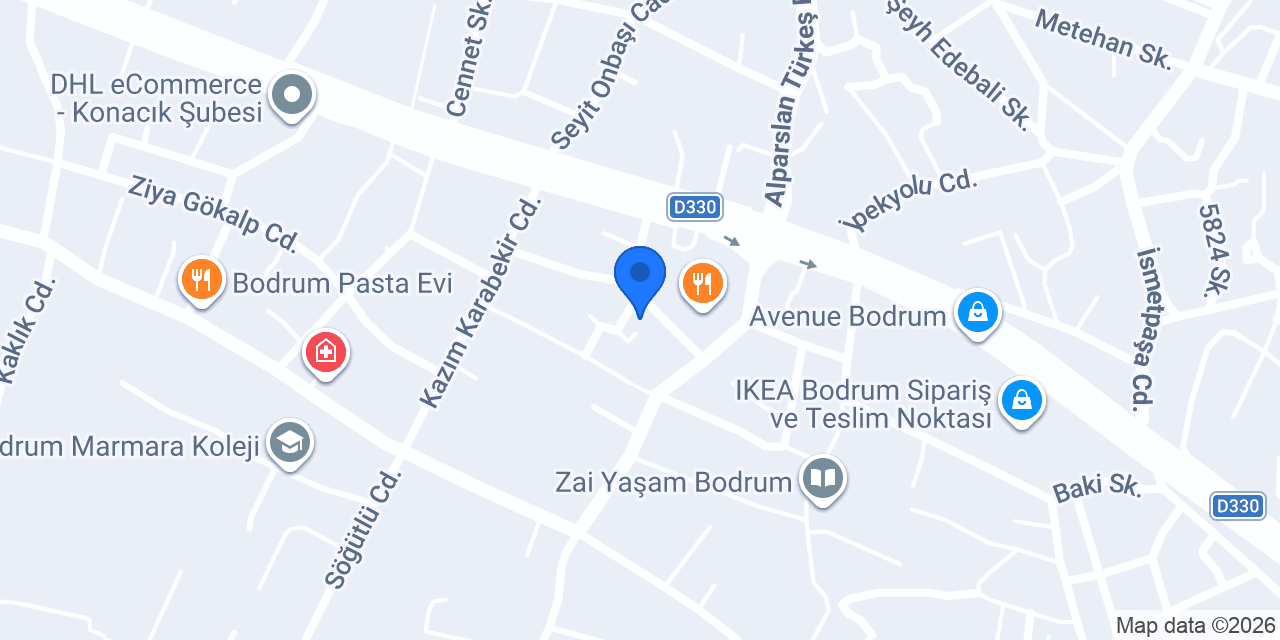 Fitzone Bodrum - Private Training Studio konumu