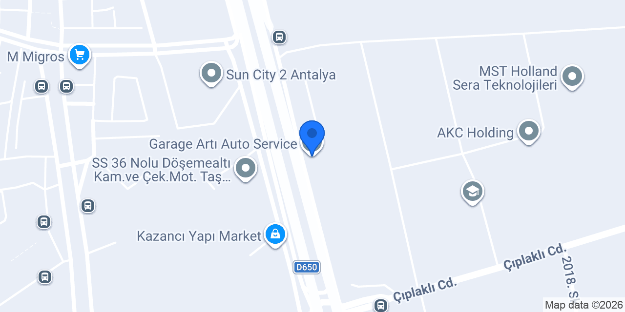 Garage+ Auto Service konumu