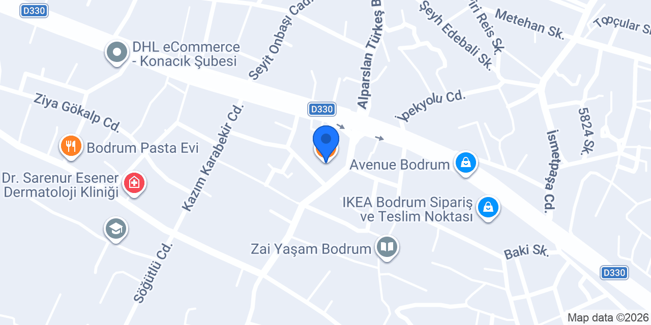 Bodrum İskendercisi konumu