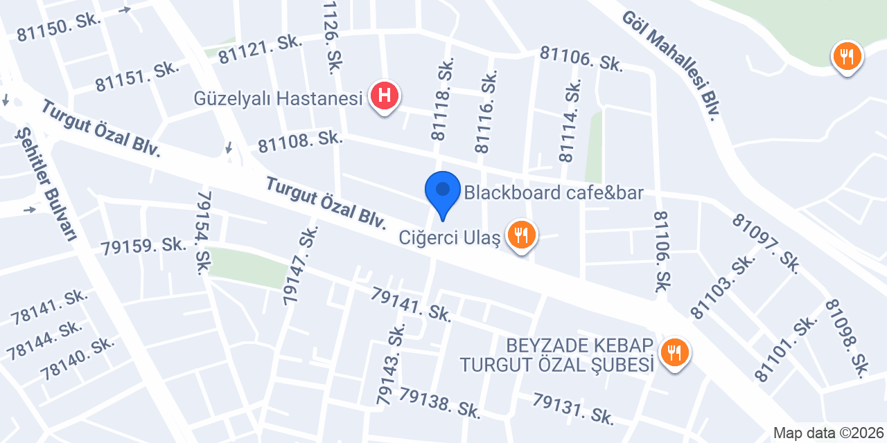 Diş Hekimi Ali Yılmaz konumu