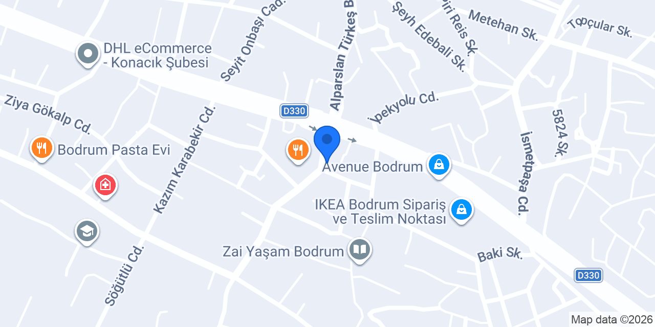 Dentgroup Muğla-Bodrum Diş Kliniği konumu
