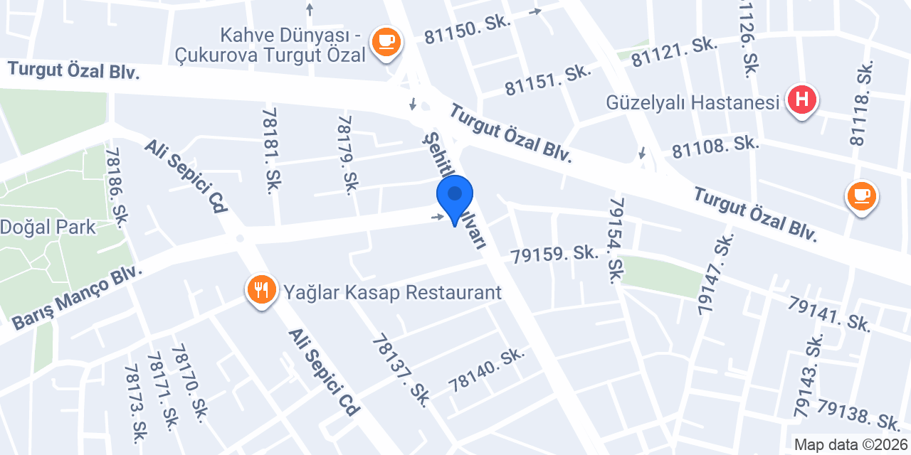Öz Ceyhanlı Kuyumculuk konumu