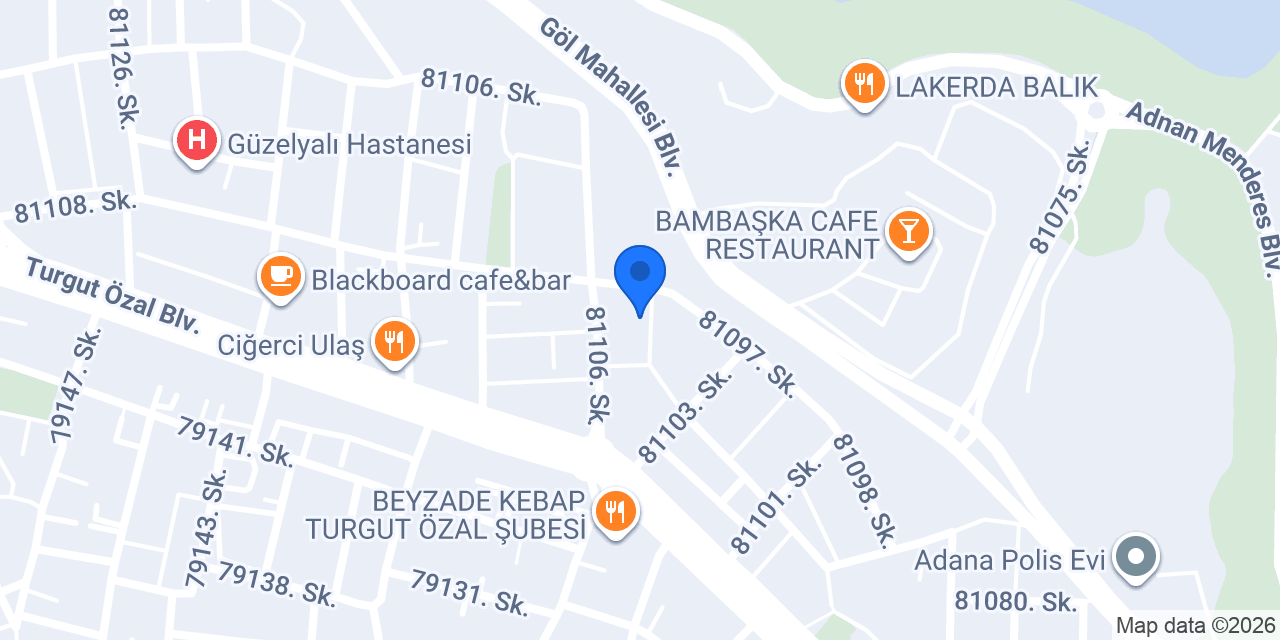 Adana Sevgi Bahçesi Kreş konumu