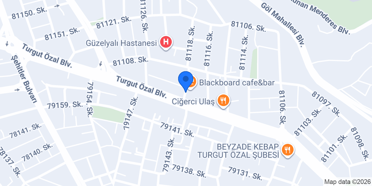 Cengiz Hamburger konumu
