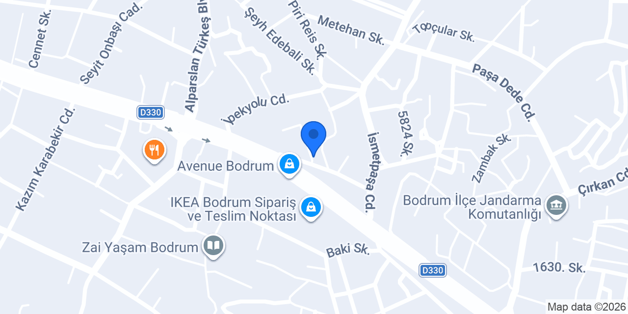 Bodrum Important Vip Transfer konumu