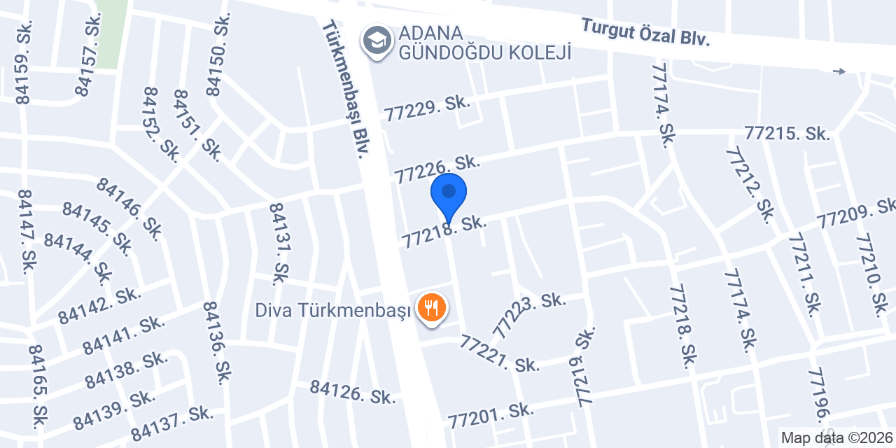 TABA Ev Yemekleri konumu