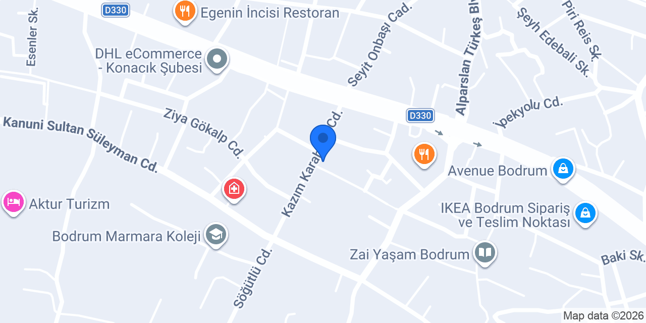 Bodiko Bodrum İngilizce ve Kodlama konumu