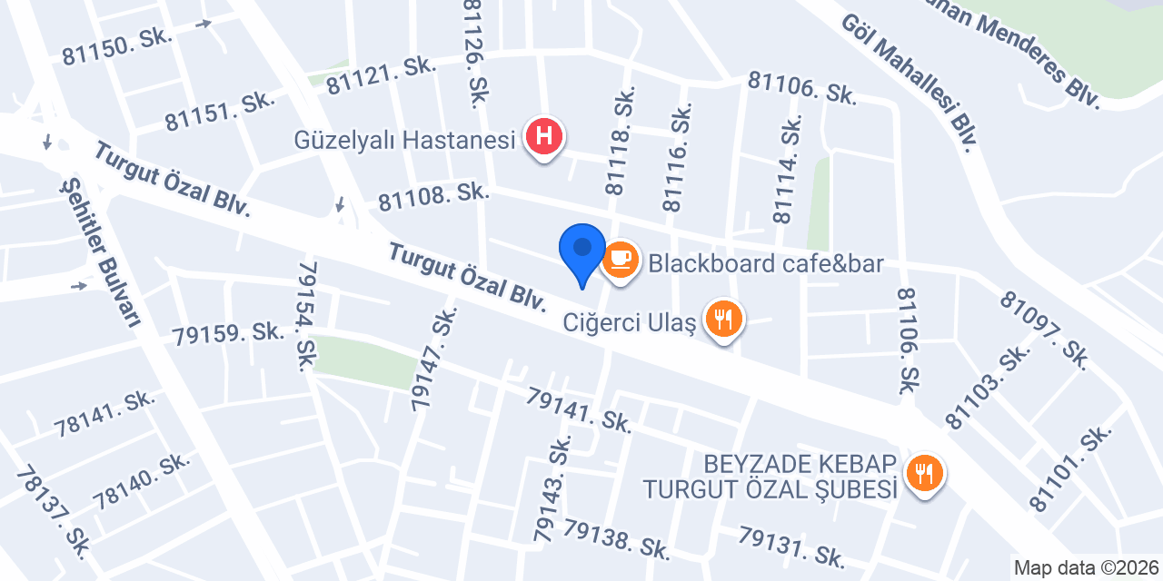 Ali Baba Süt Kafe konumu
