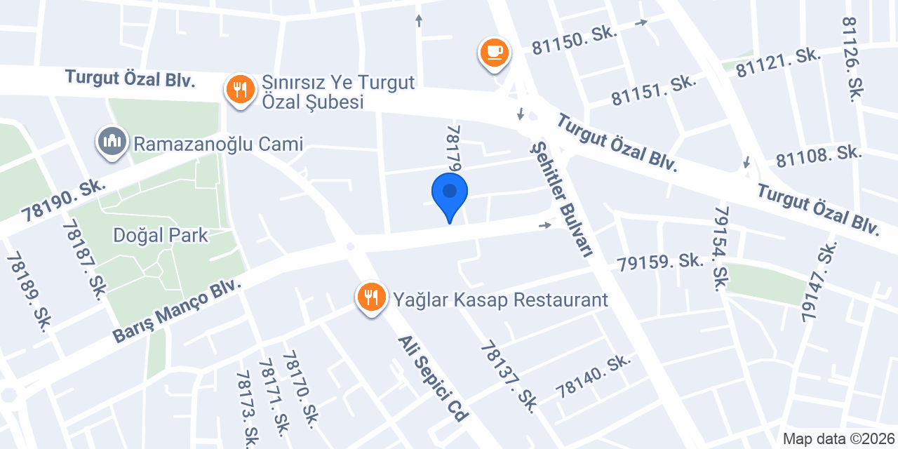 Butik Fırın01 konumu