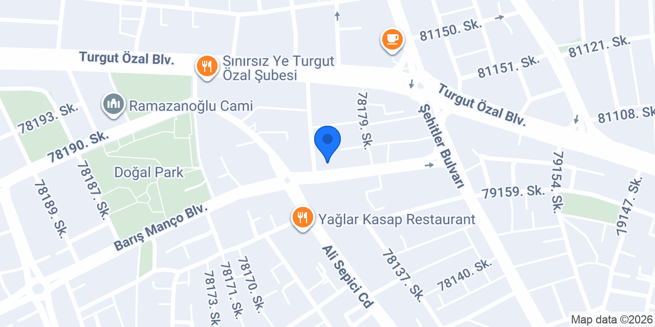 Asmaaltı Kebap konumu