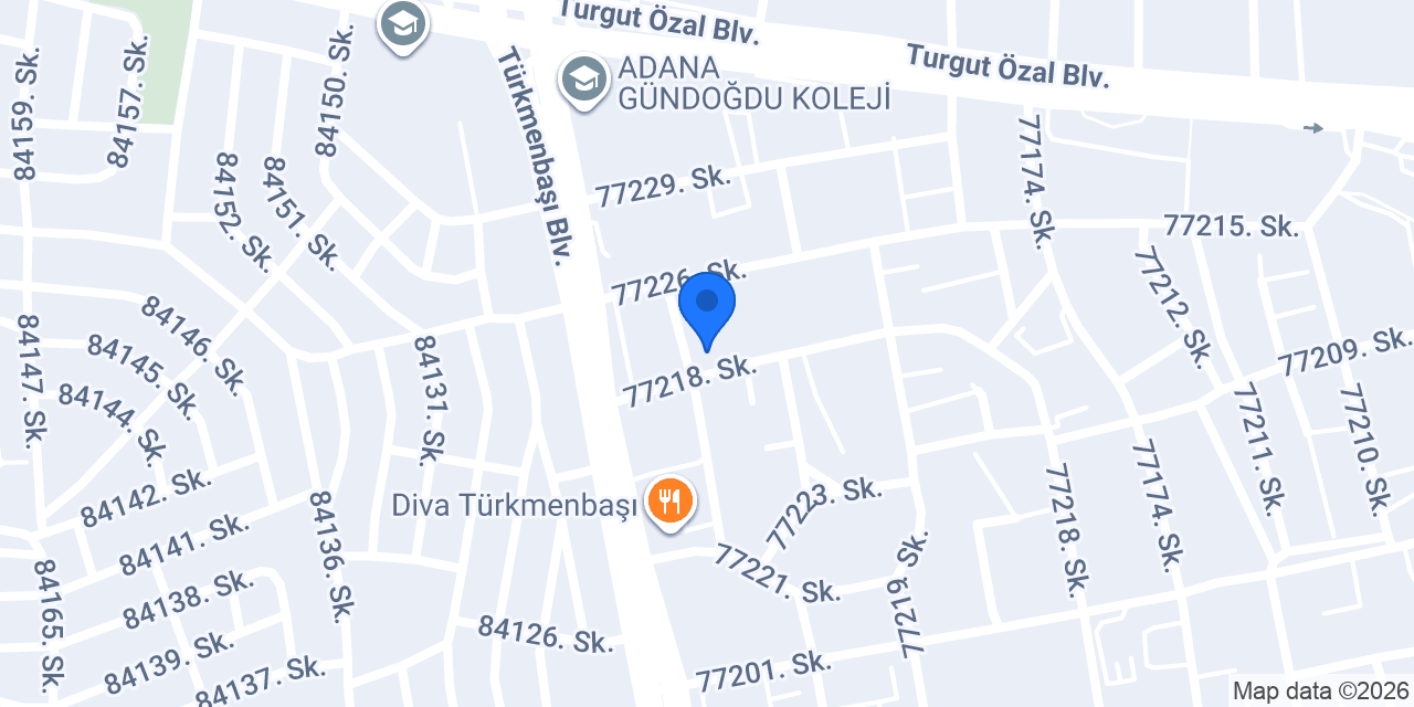 OZ KİTCHEN konumu