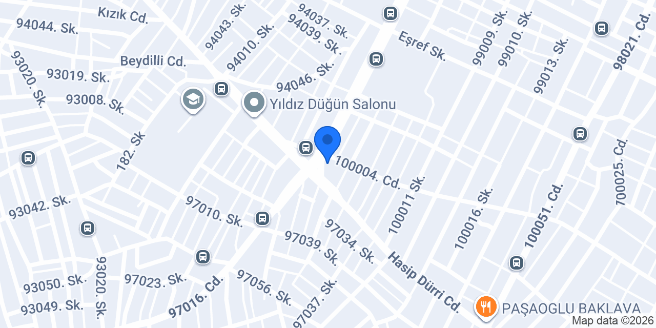 Öncü pastanesi 2 konumu