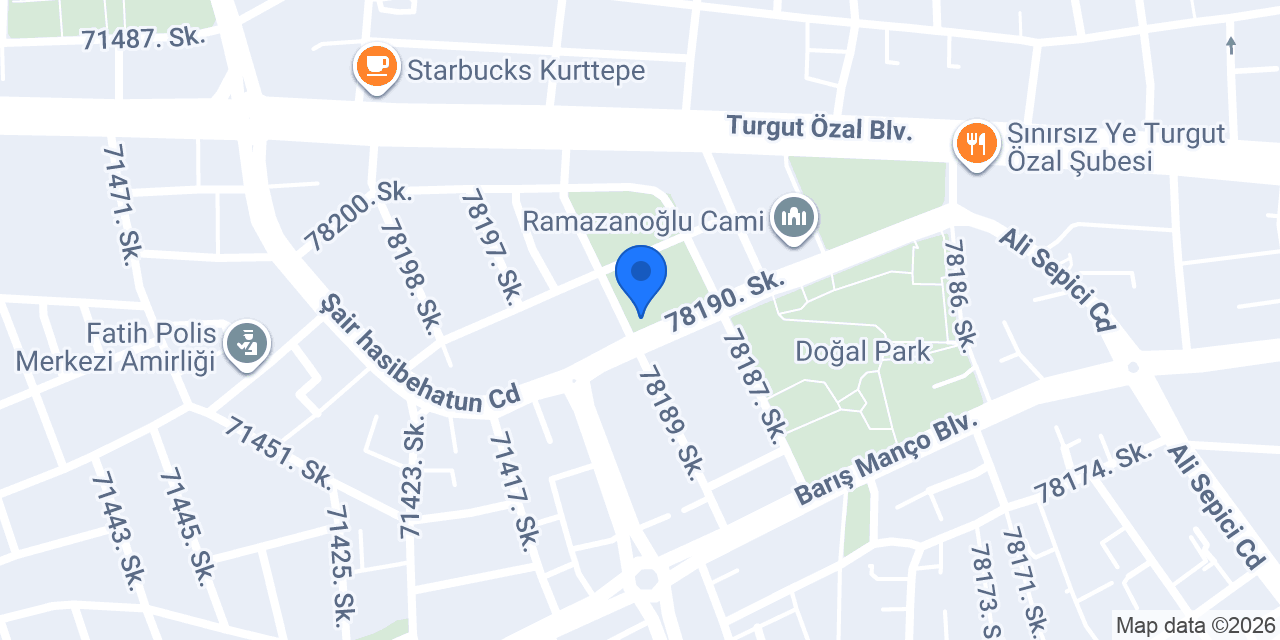 Frenk Bean Coffee & Bakery konumu