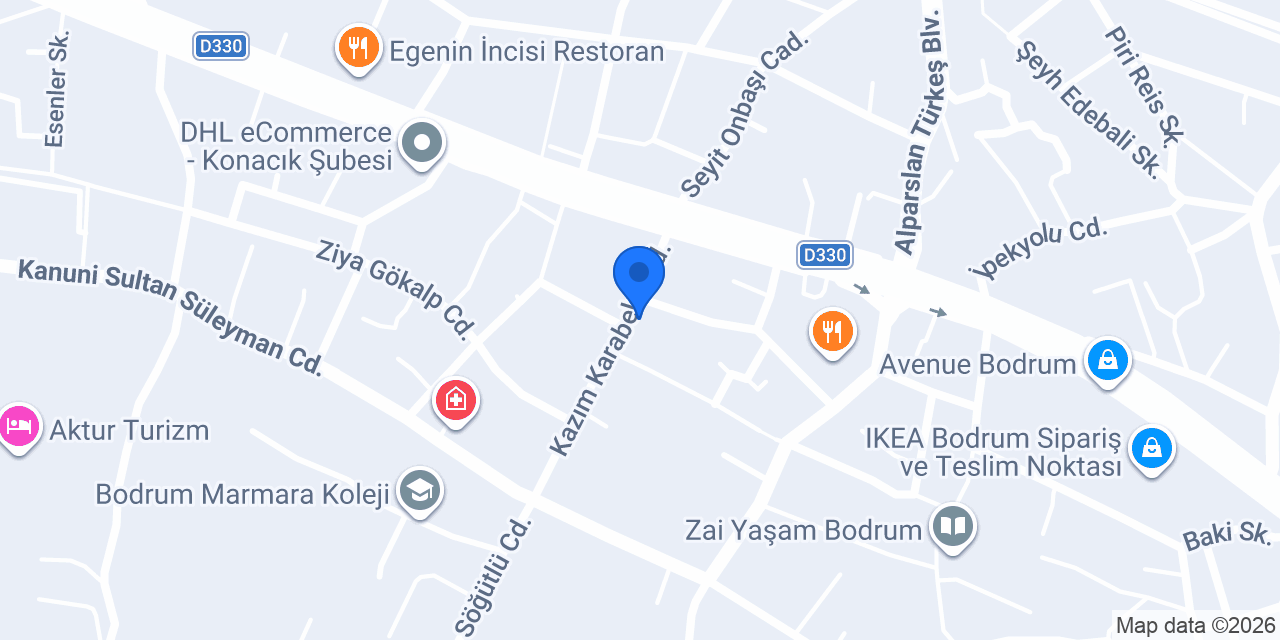 Op. Dr. Meral Candan Sözer konumu