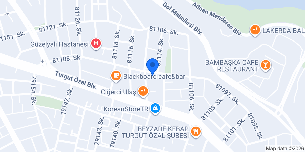 Adana Açı Koleji konumu