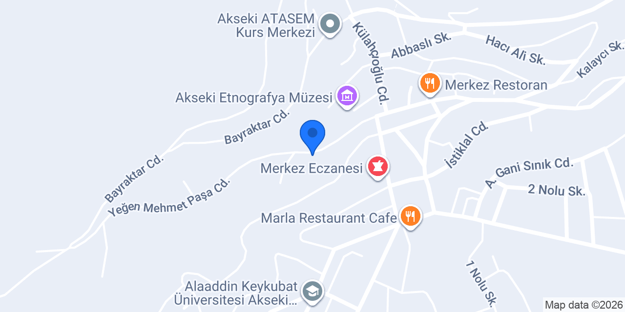 Güllüoğlu inşaat konumu