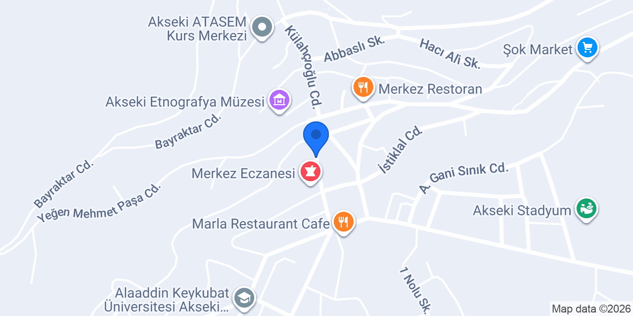 Pişkinler İnşaat konumu