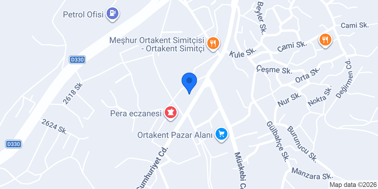 Gezer Spot Ortakent konumu