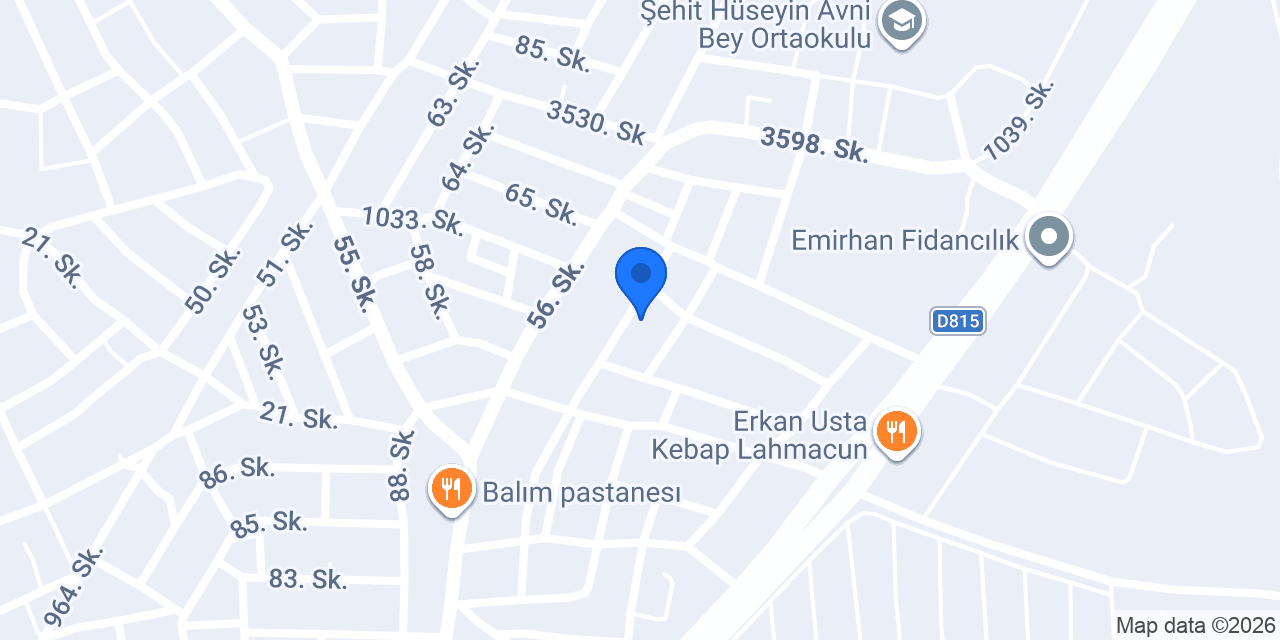 KUDAS ALÜMİNYUM 01 konumu