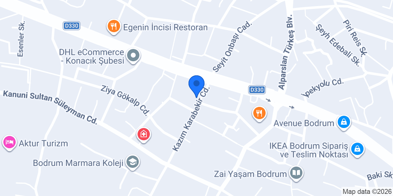 MAVRİKO RESTAURANT konumu