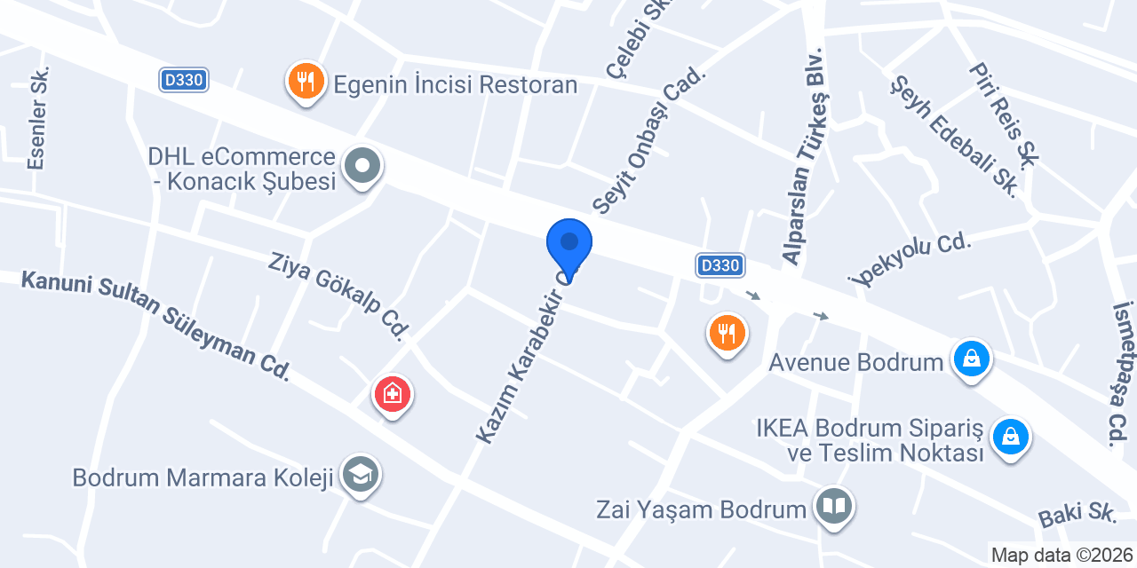 SMMM Şerife Yasemin ÖZ konumu