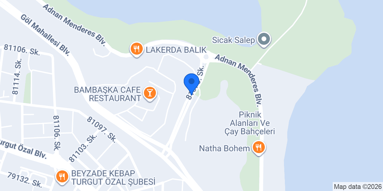 Mega Veteriner Kliniği konumu