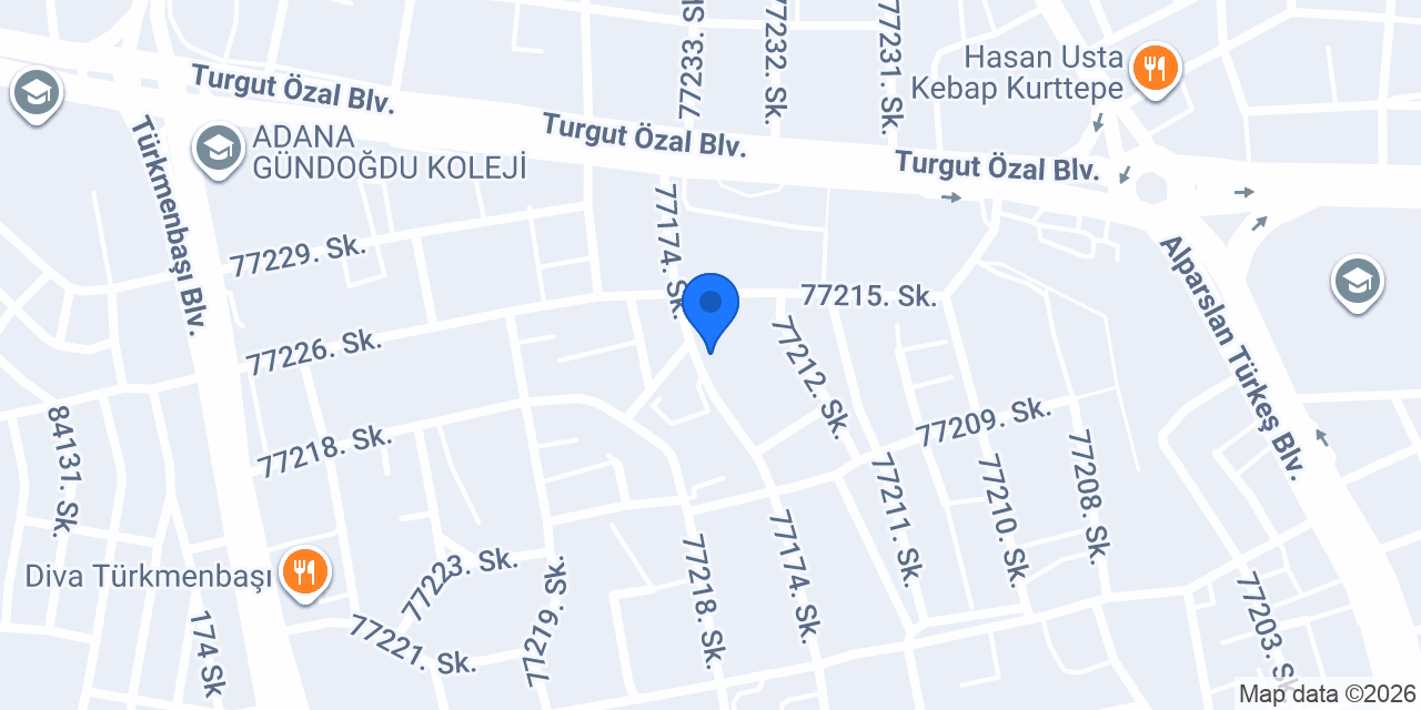 Salon Ahmet Çelik konumu
