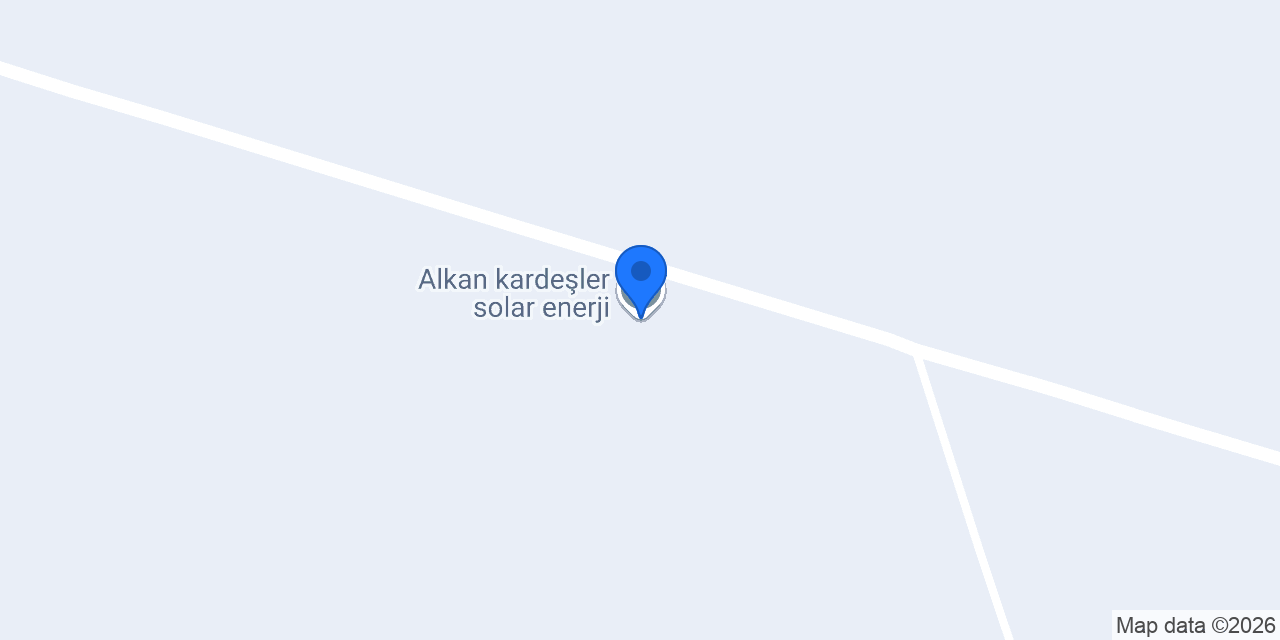 Alkan kardeşler solar enerji konumu