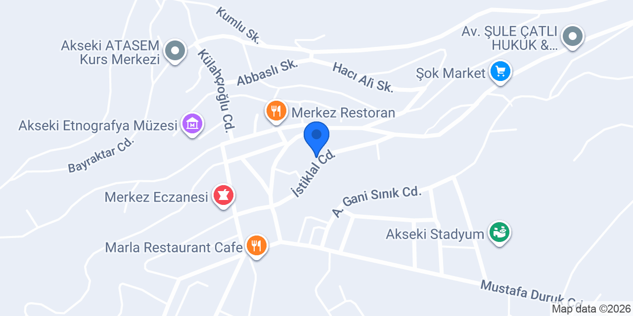 AKSEKİ Kuaför Ayşe (ANTALYA) konumu