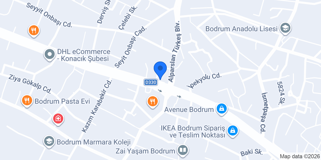 Av.Veli Demircan Hukuk Bürosu konumu