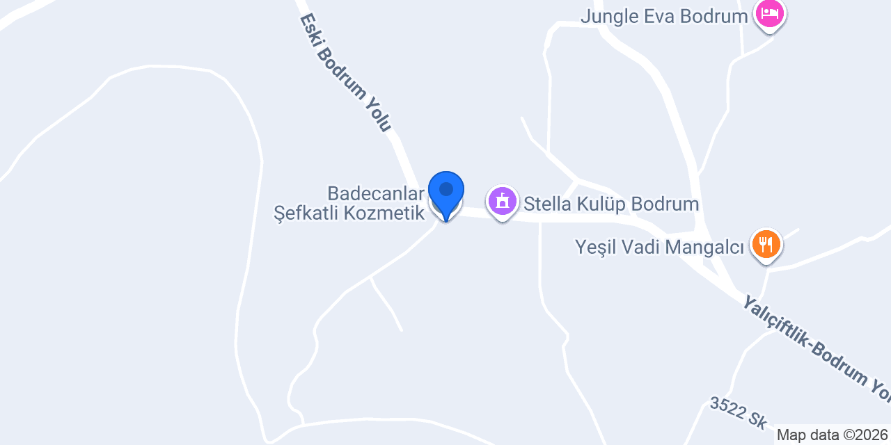 Badecanlar Şefkatli Kozmetik konumu