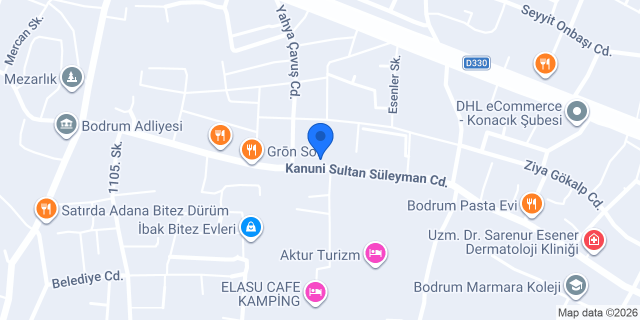 Uzm. Dr. M.Burak Çivci konumu