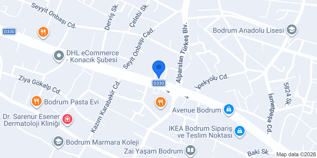 Konacık Ticaret Konacık Şubesi konumu