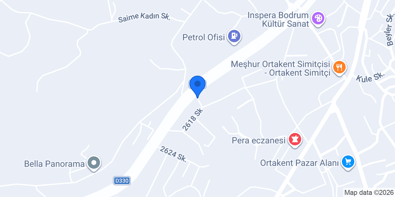 İnka Bodrum Yapı - Jotun Bodrum Satış Noktası konumu