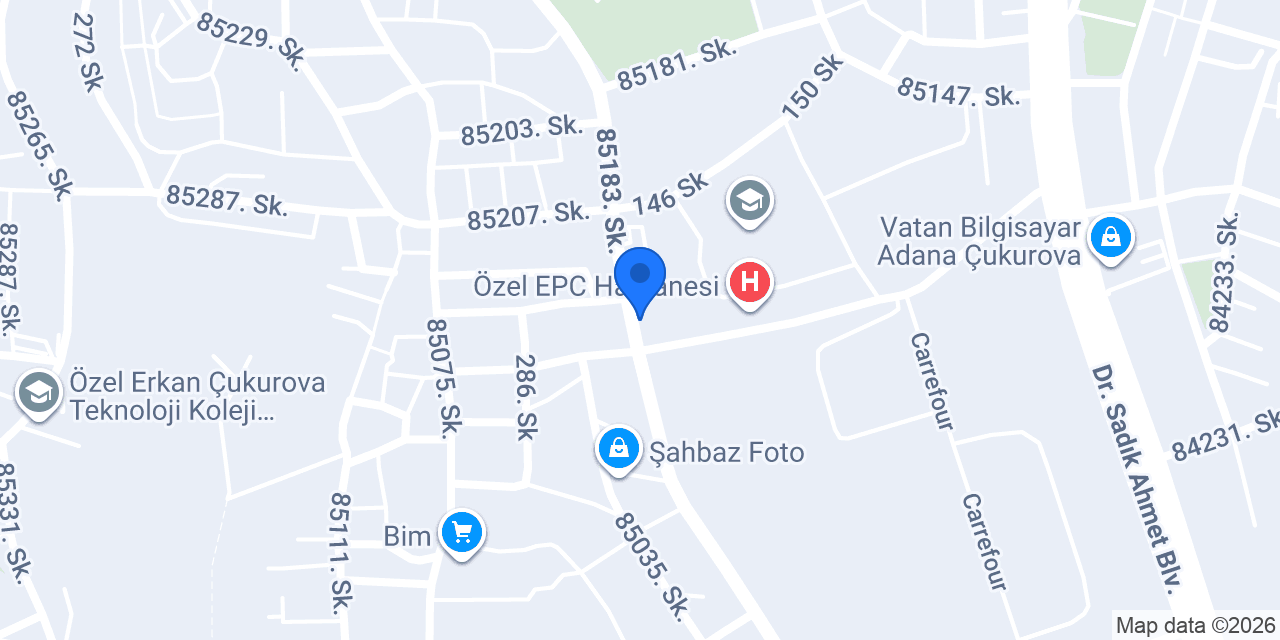 Günay Kebap konumu