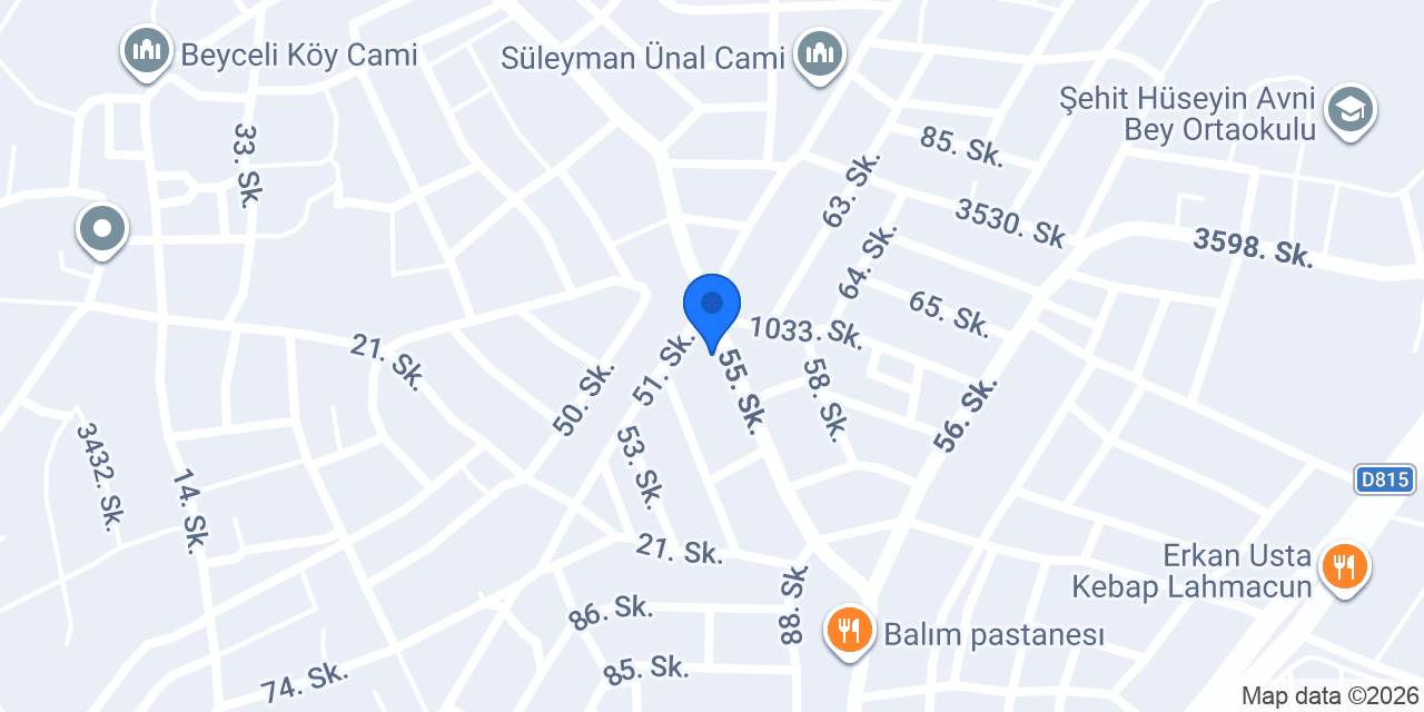 Beyceli Pide Fırını & Ünlü Mamüller konumu