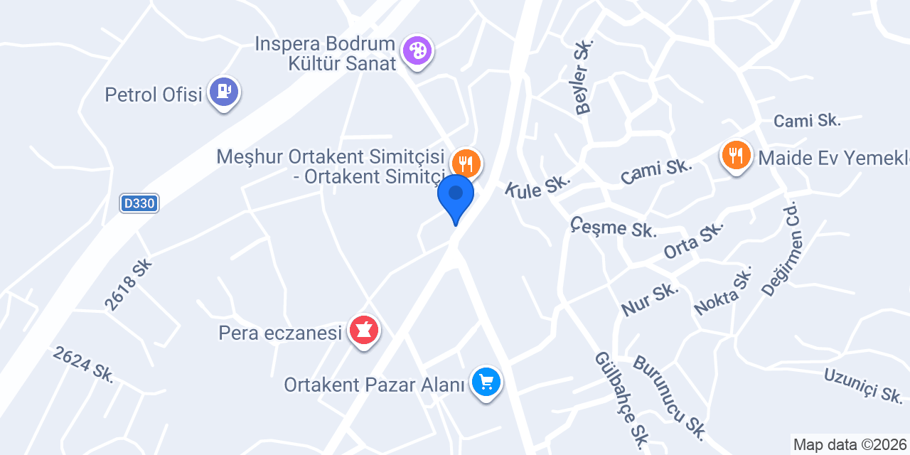 Domino's Pizza Bodrum Müskebi konumu