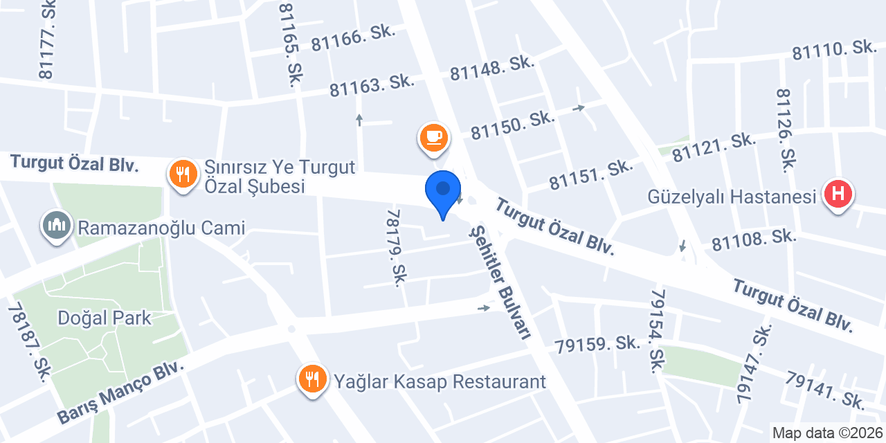 Bayan Kuaförü Arif konumu