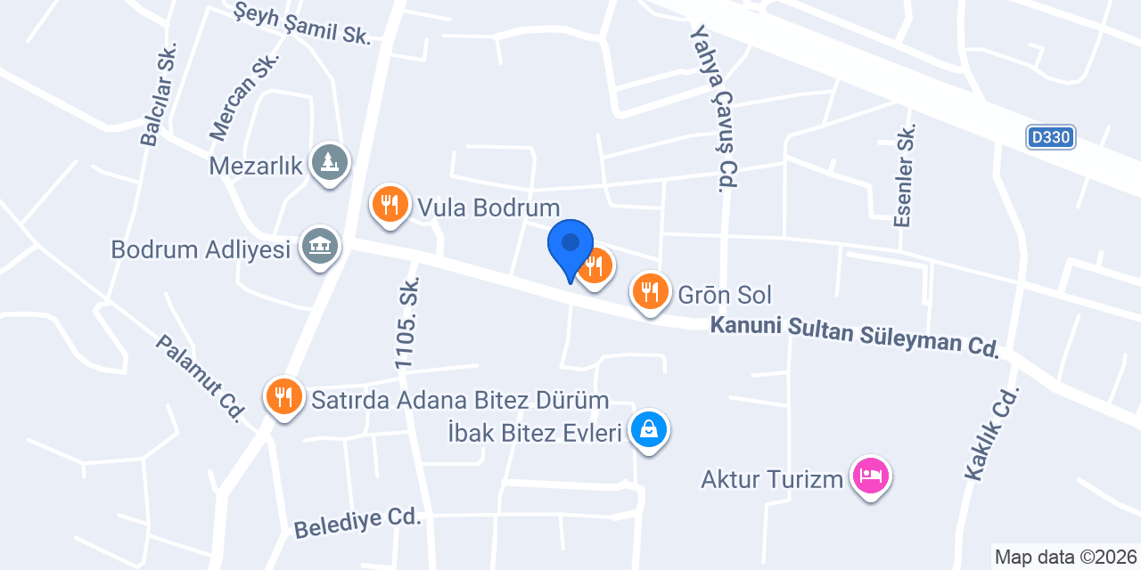 Ayvaz Demircan Avukatlık Bürosu konumu