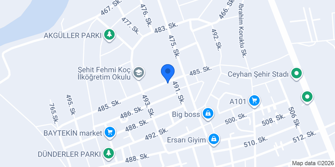 Ceyhan Şırdan's konumu