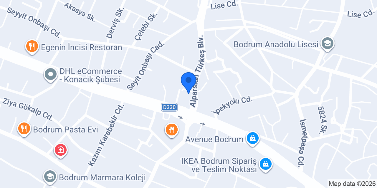 Dersel Elektrik konumu