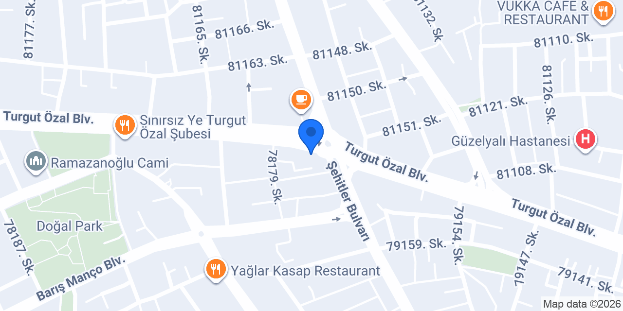 Sukal San.Tic.Ltd.Şti. konumu