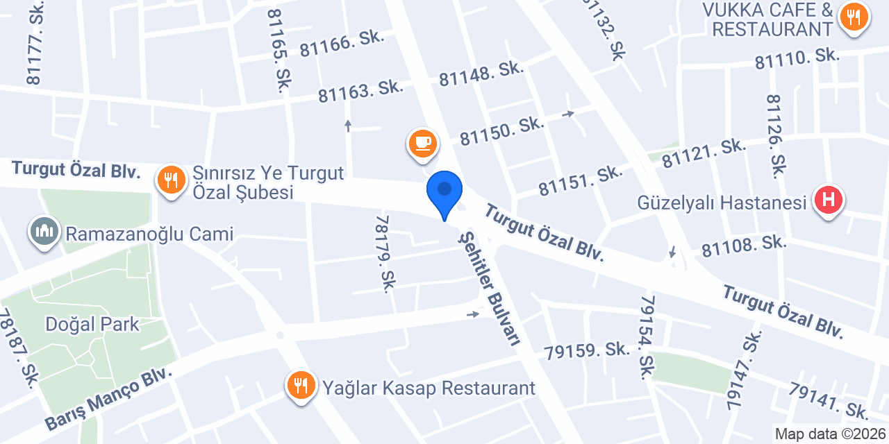 Bayramlar İnşaat konumu