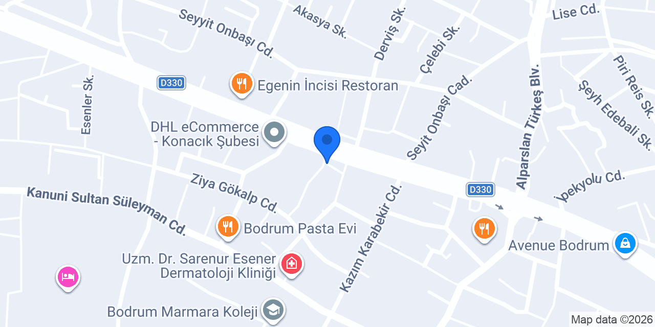 PakBodrum Temizlik konumu