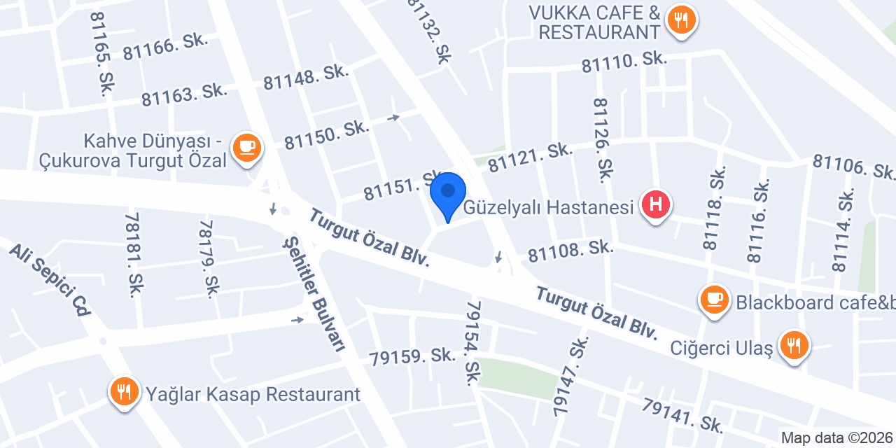 OZY COFFEE konumu