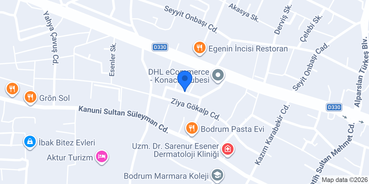 Gümüş Hukuk ve Danışmanlık Ofisi konumu