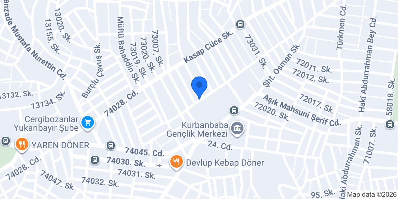 Uğur Et & Tavuk konumu